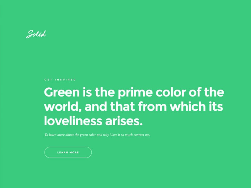 solid color hero